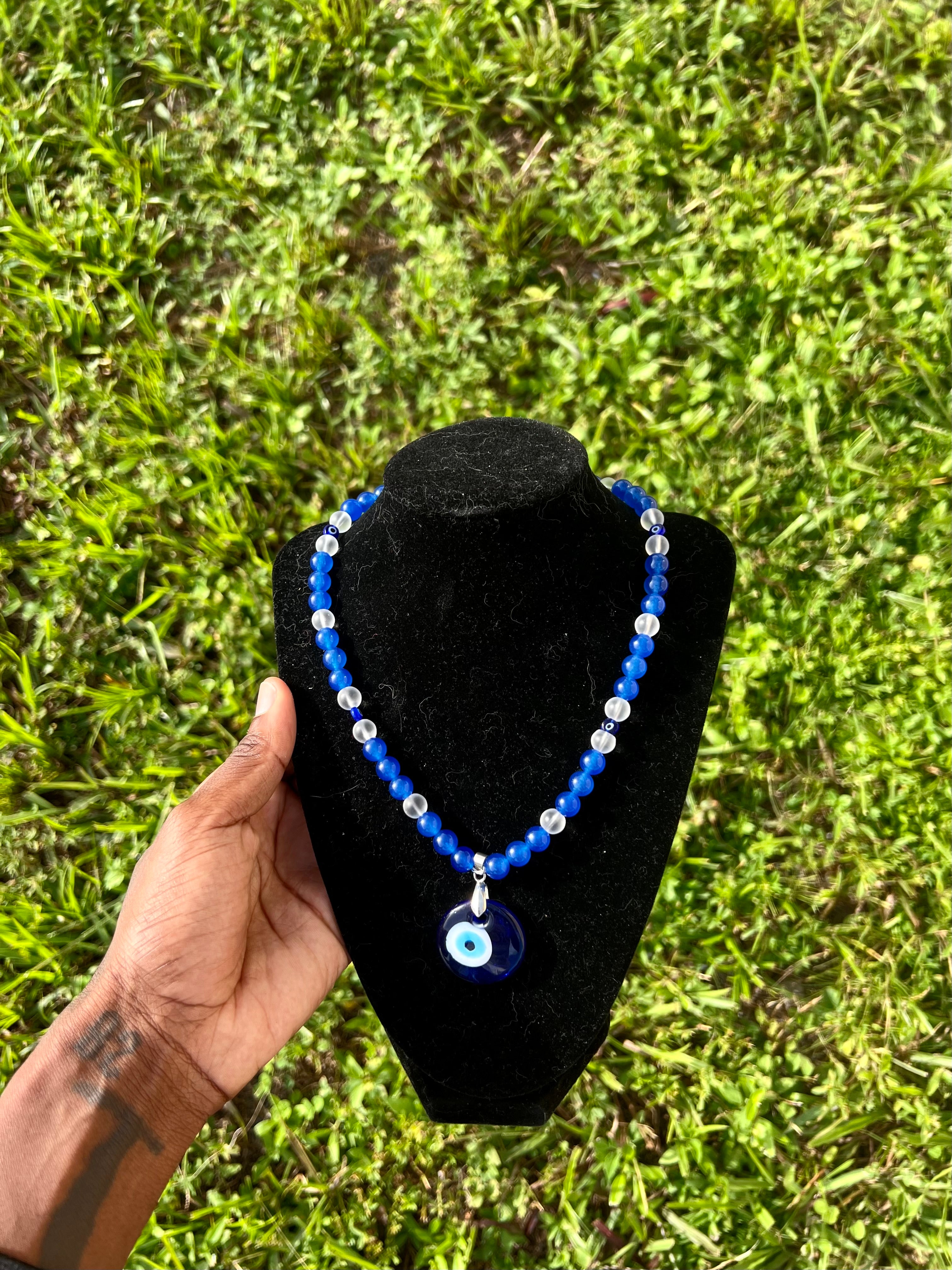 GuardianEye (Blue Agate Clear Quartz)