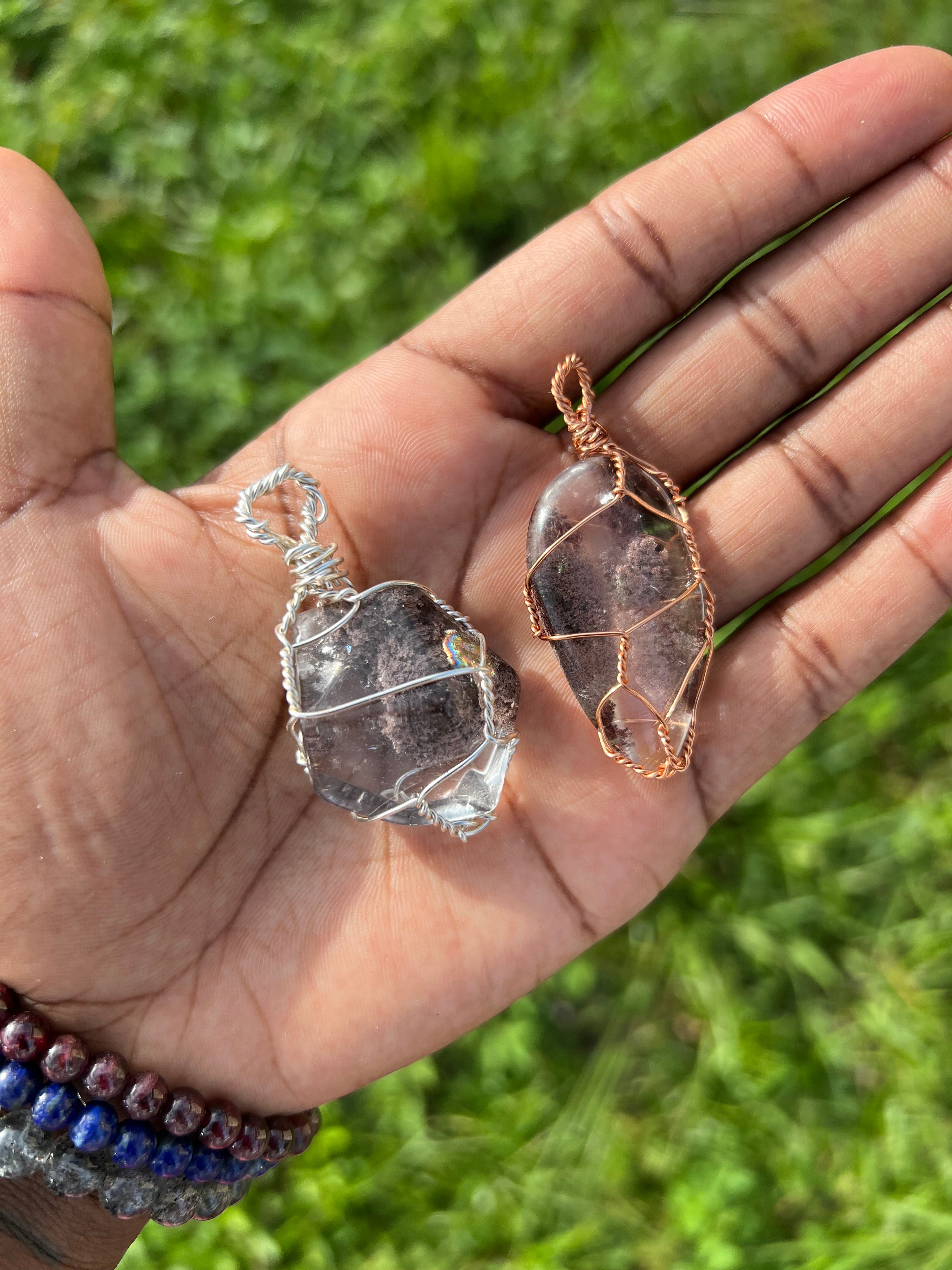 Garden Quartz Wire Wrapped