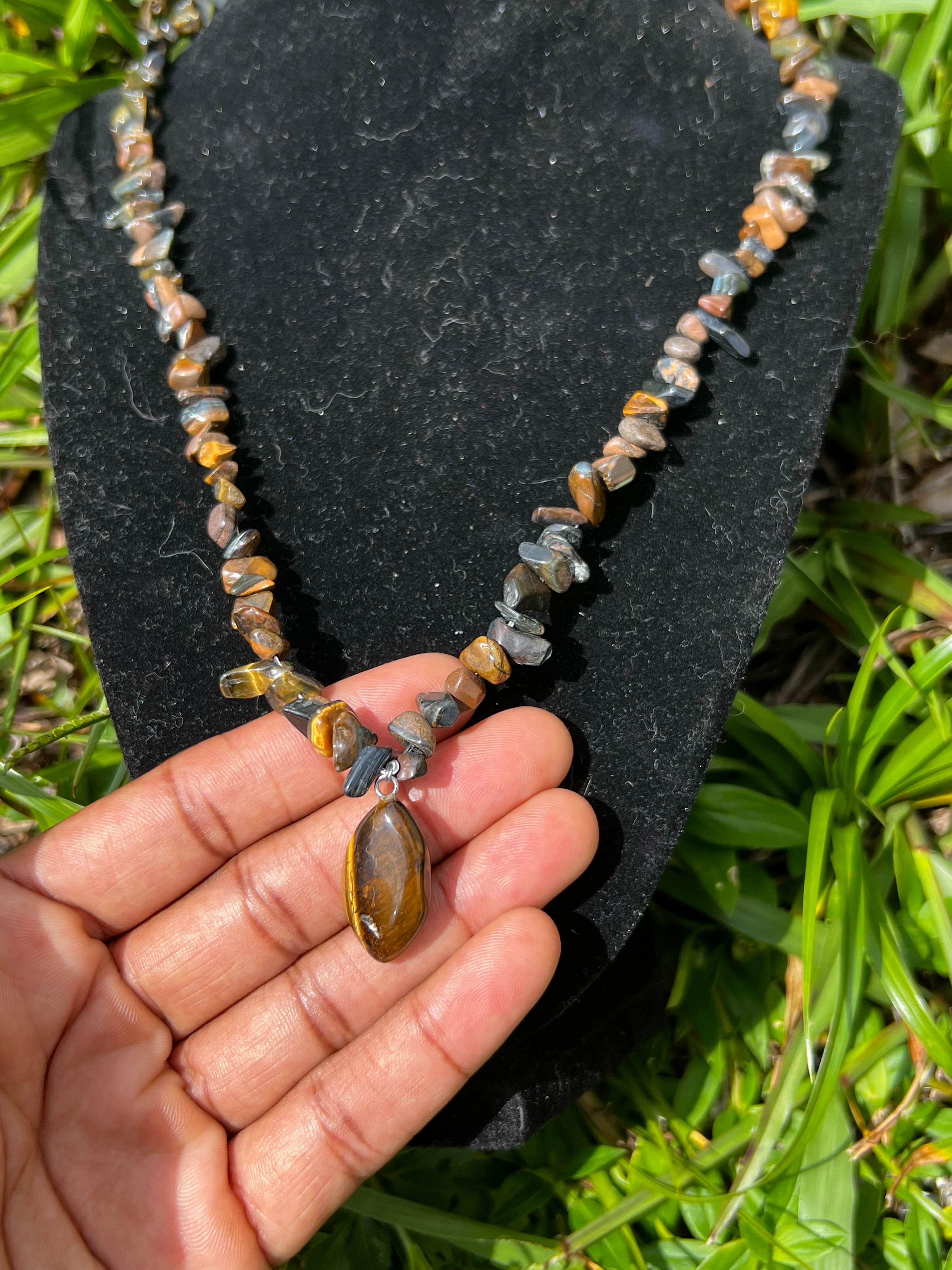 Ancestral Protection (TIGERS EYE OBSIDIAN)