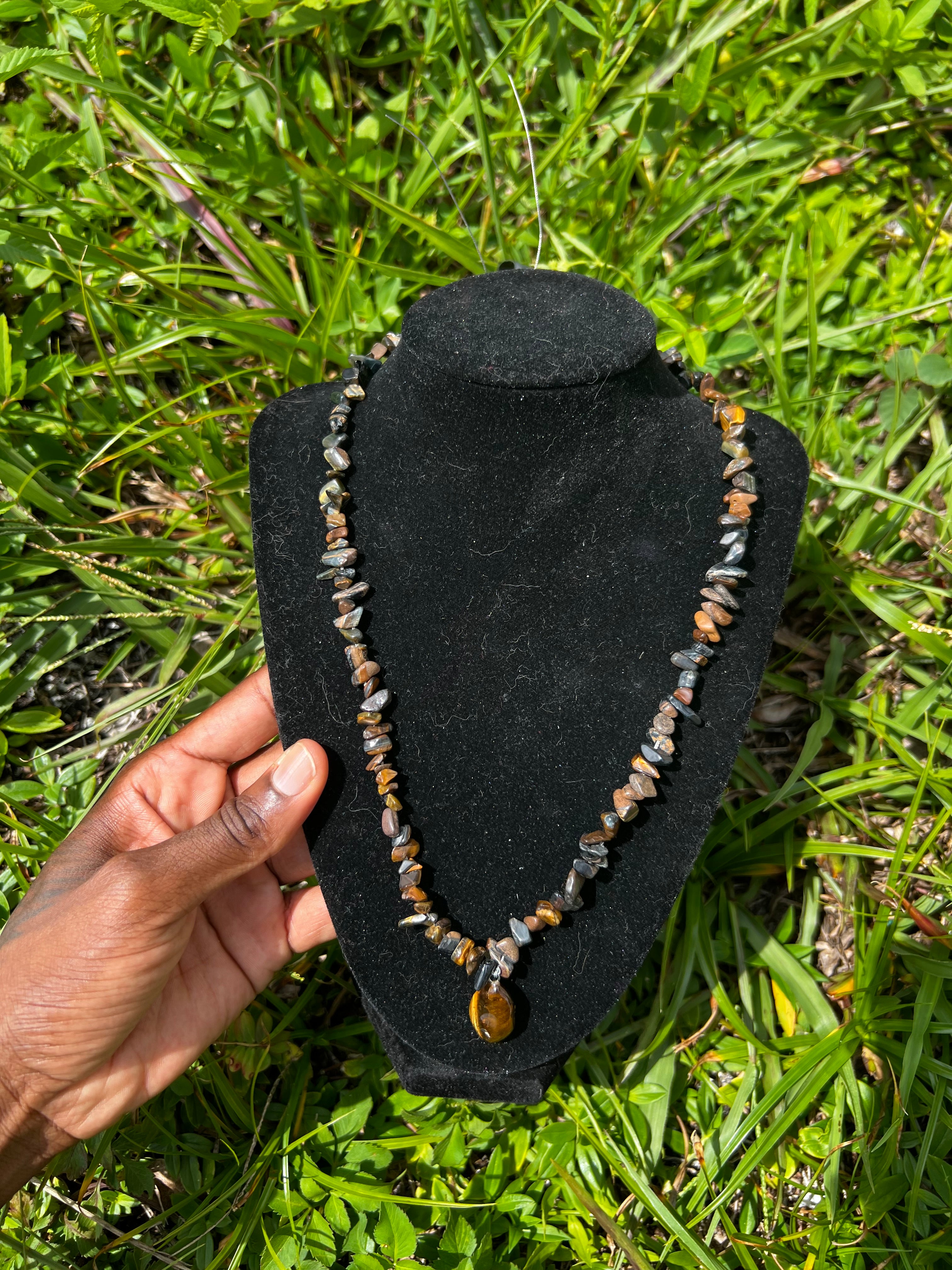 Ancestral Protection (TIGERS EYE OBSIDIAN)