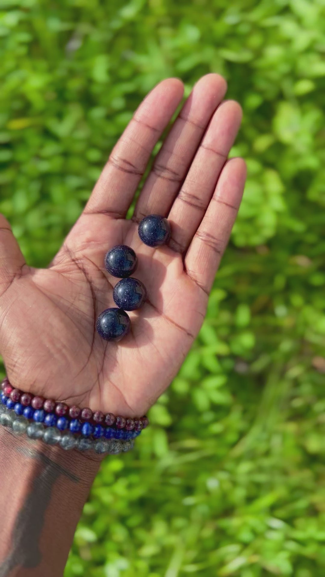 Blue Sandstone Mini sphere