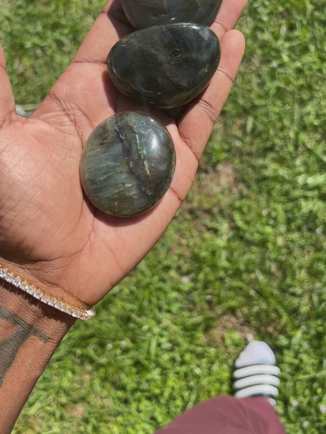 Labradorite Palms