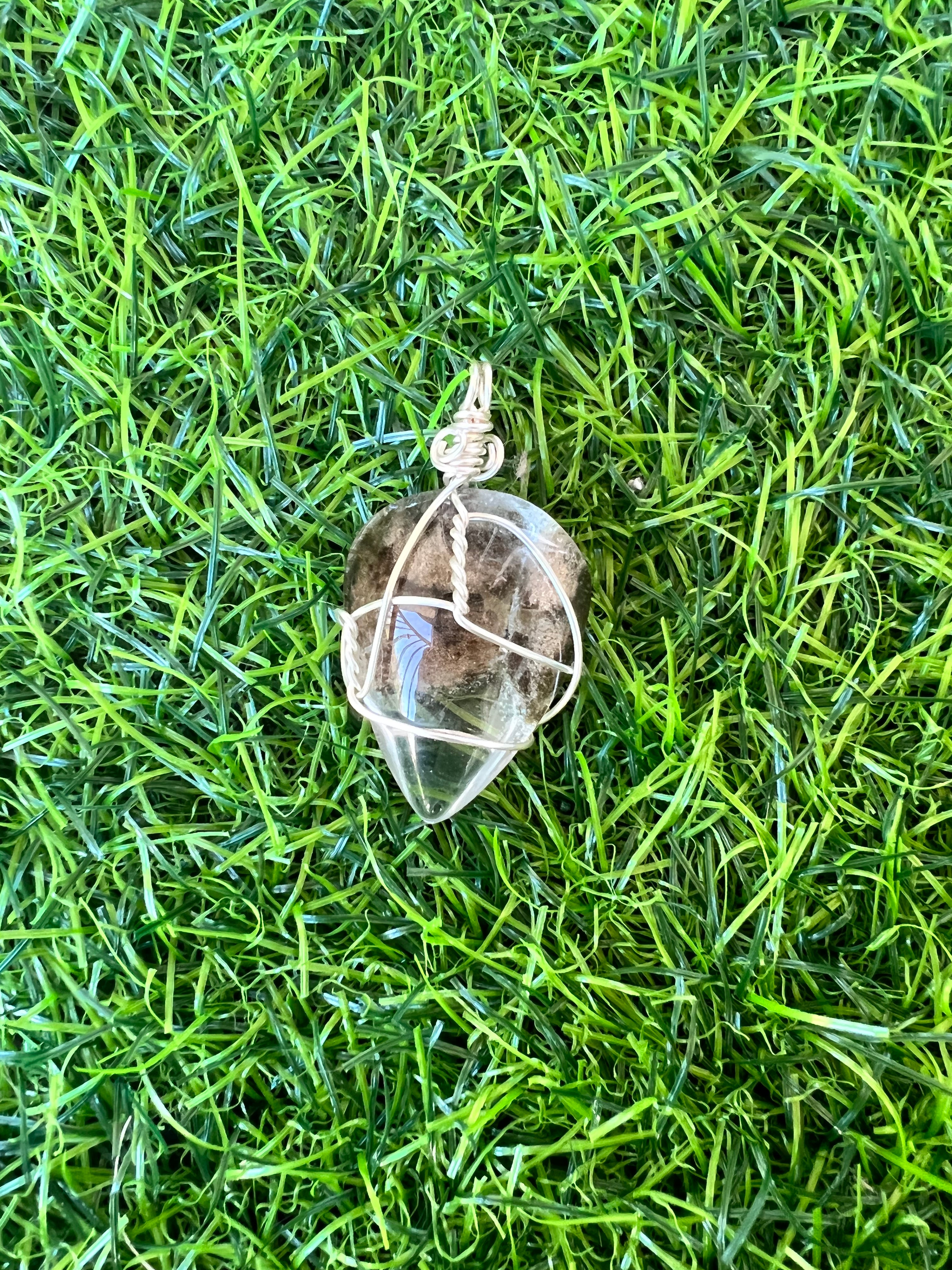 Garden Quartz Wire Wrapped