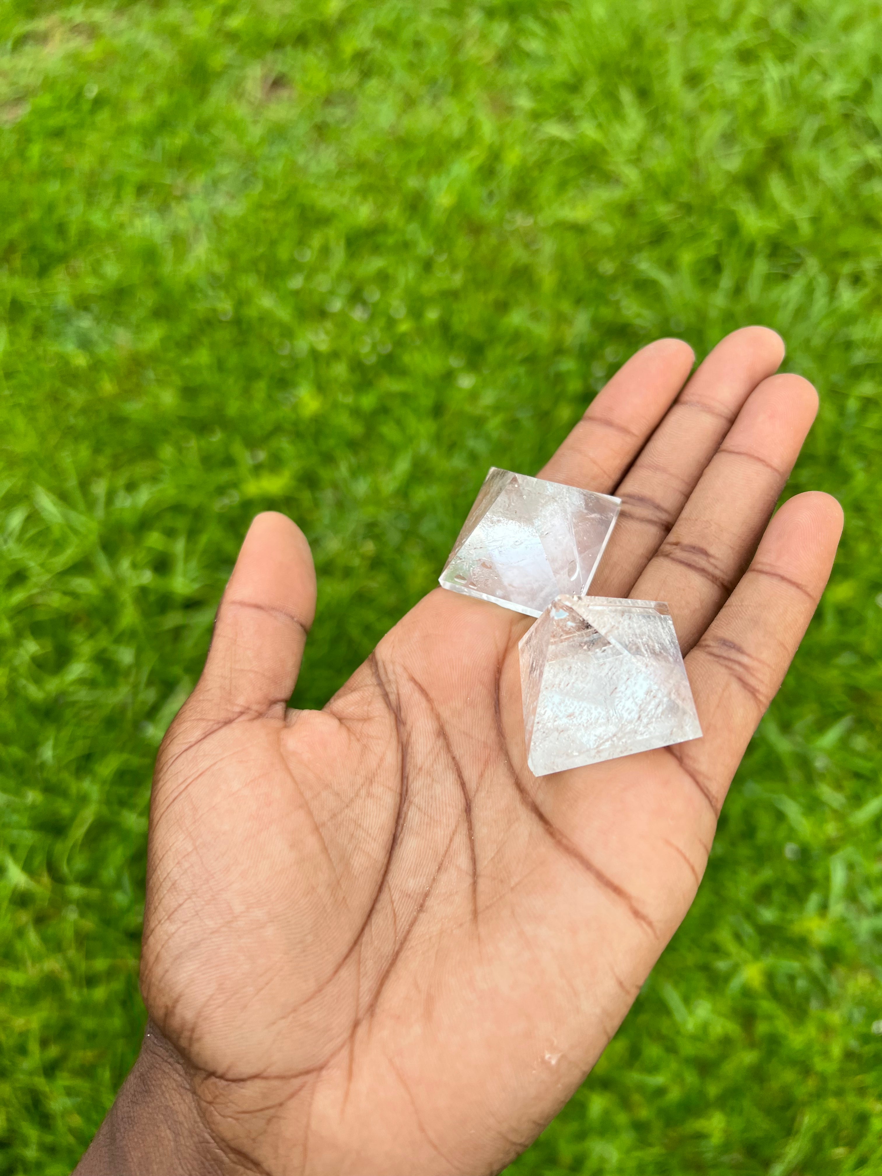 Clear Quartz Pyramid