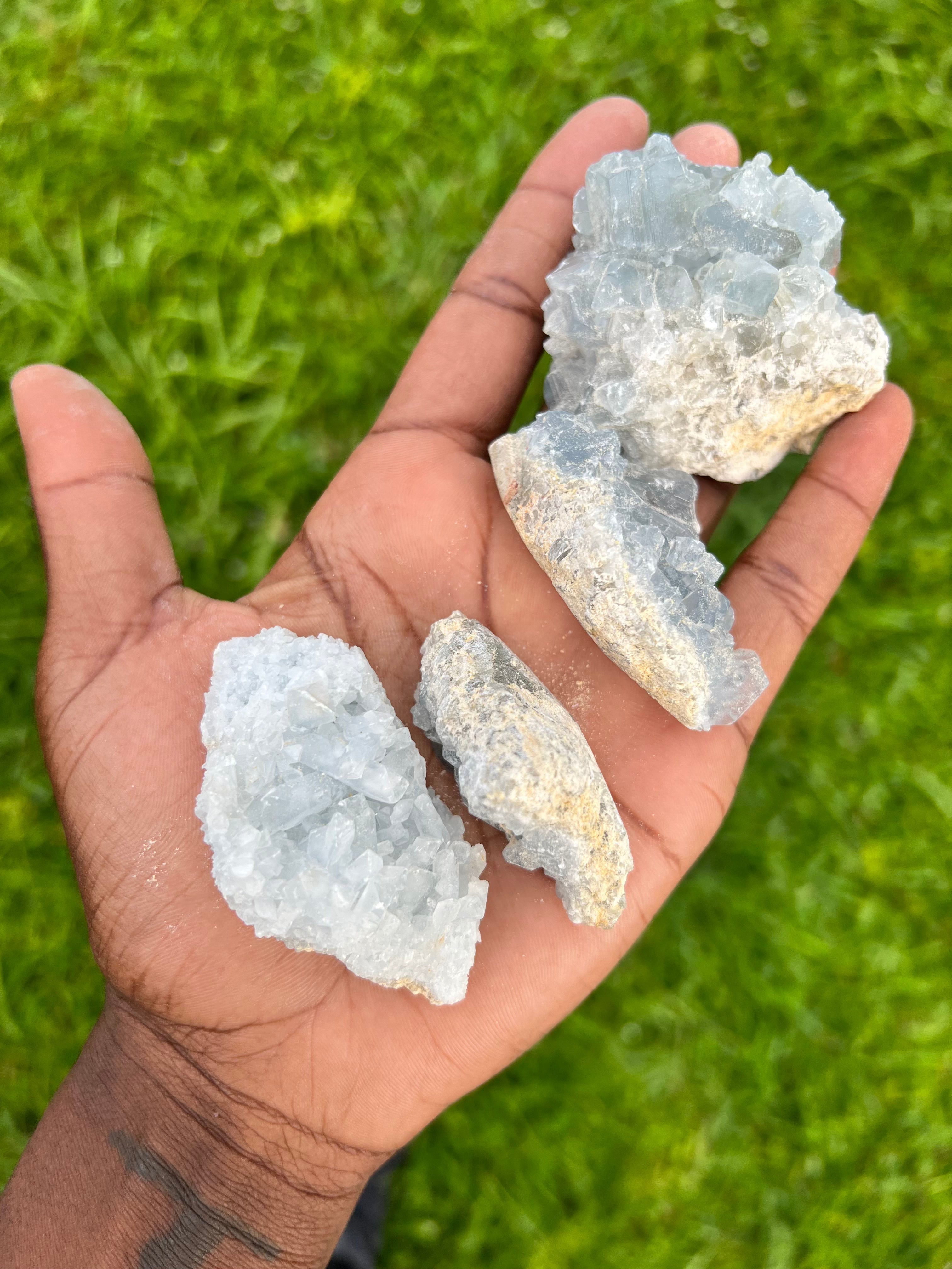 Celestite Cluster