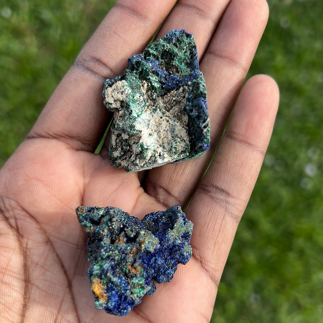 Malachite w/ Azurite