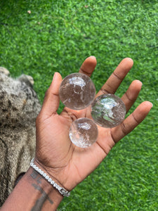 Rainbow Clear Quartz Sphere